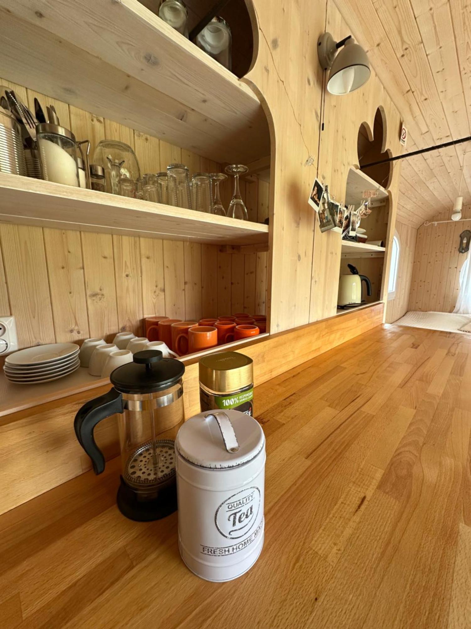 Glamping - Stylova Maringotka V Srdci Ladova Kraje, Pobliz Hlavniho Mesta Prahy Stribrna Skalice Esterno foto